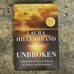 Unbroken hardcover book
